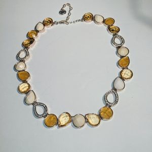 Jones of New York Multifaceted Silver Necklace